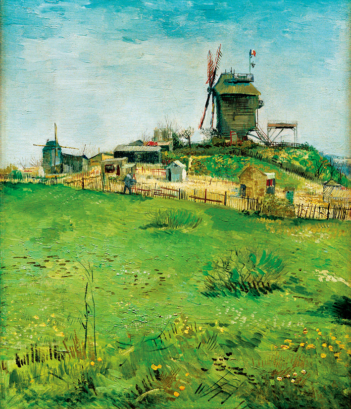  文森特·威廉·梵高  Vincent Willen Van Gogh —— 风车 (3)